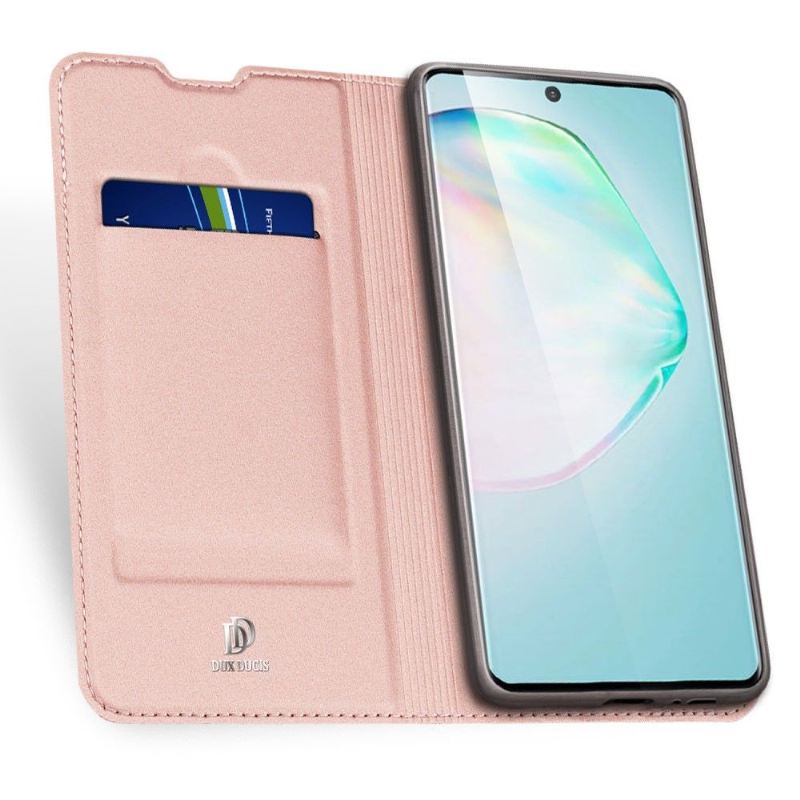 Flip Case Für Samsung Galaxy S10 Lite Satinierte Beschichtung