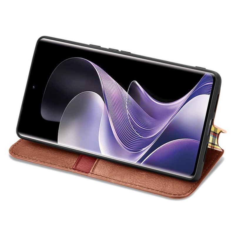 Flip Case Für Xiaomi Redmi Note 14 Pro Plus 5g Geldbörse In Wildlederoptik