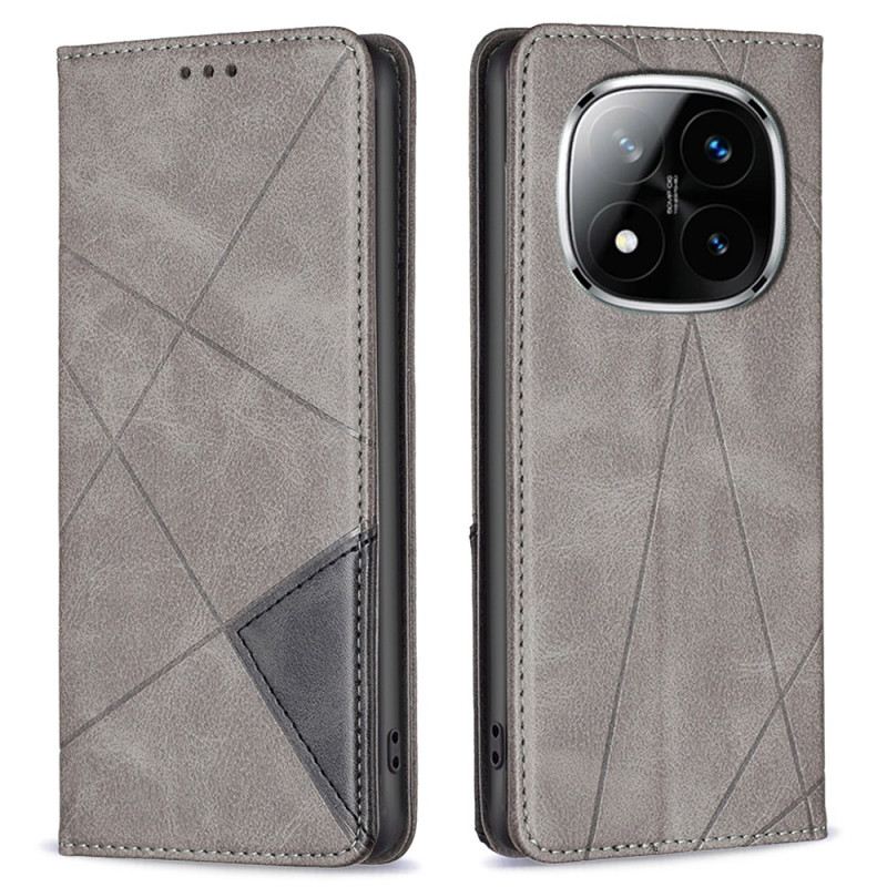 Flip Case Für Xiaomi Redmi Note 14 Pro Plus 5g Geometrisch