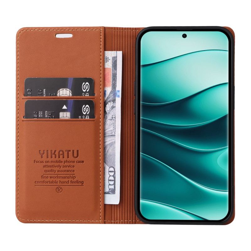 Flip Case Xiaomi Redmi Note 14 Pro Plus 5g Handyhülle Yikatu Kunstleder