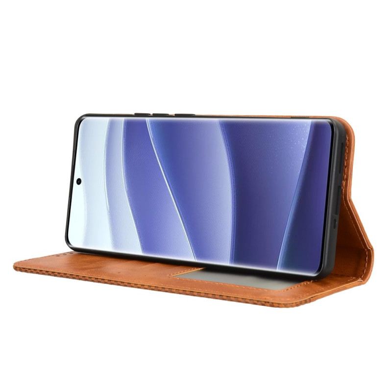 Flip Case Xiaomi Redmi Note 14 Pro Plus 5g Vintage-bordüre