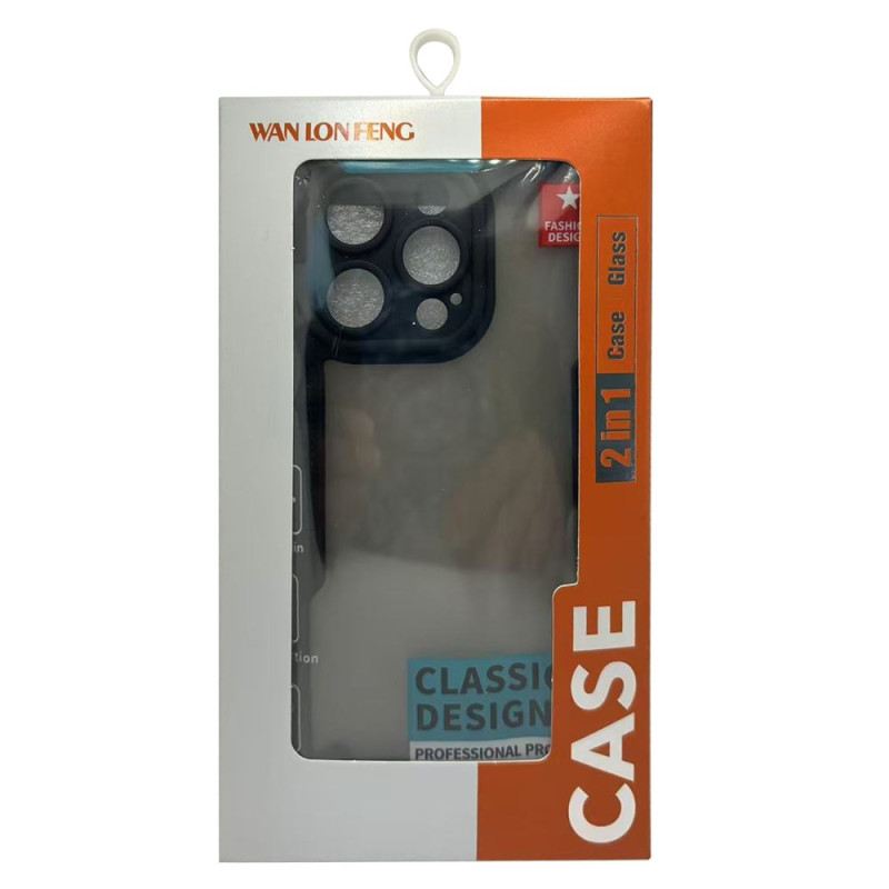 Hülle Für Xiaomi Redmi Note 14 Pro Plus 5g Halbtransparentes Silikon Mit Displayschutzfolie Aus Gehärtetem Glas