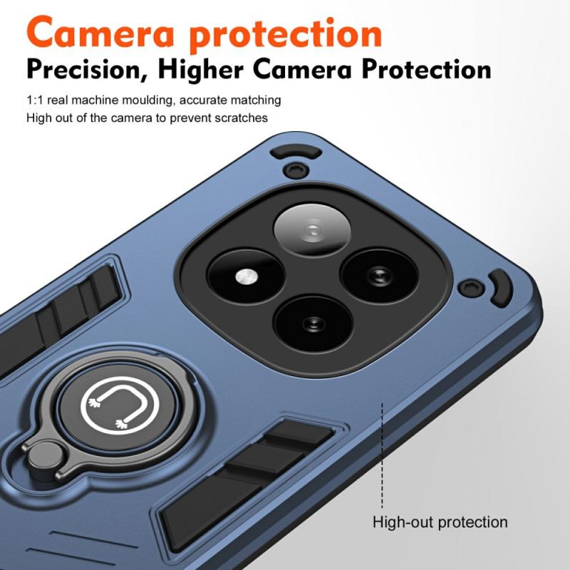 Hülle Für Xiaomi Redmi Note 14 Pro Plus 5g Schiebe-nockenschutz Und Ständer