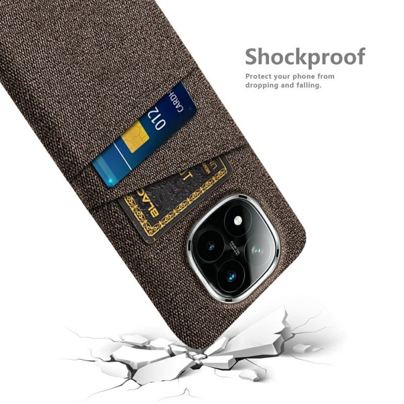 Hülle Xiaomi Redmi Note 14 Pro Plus 5g Handyhülle Kartenhalter Aus Stoff