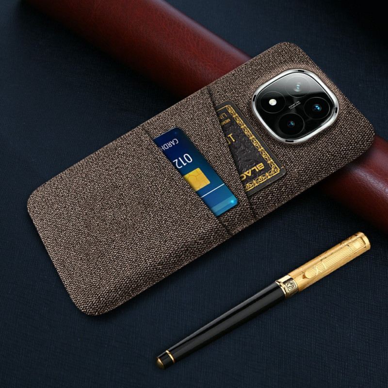 Hülle Xiaomi Redmi Note 14 Pro Plus 5g Handyhülle Kartenhalter Aus Stoff
