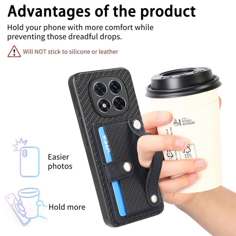 Hülle Xiaomi Redmi Note 14 Pro Plus 5g Handyhülle Mit Kartenhalter Und Handschlaufe