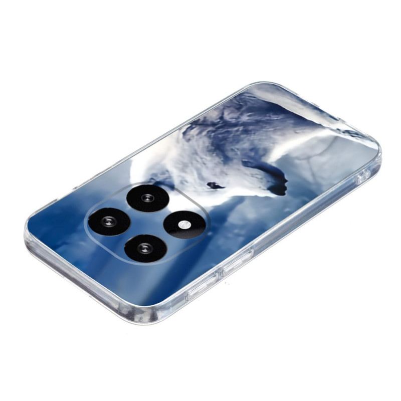 Hülle Xiaomi Redmi Note 14 Pro Plus 5g Weißer Wolf