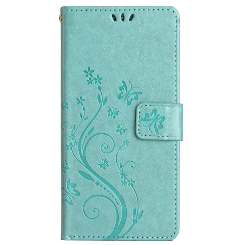 Lederhüllen Für Xiaomi Redmi Note 14 Pro Plus 5g Blumenmuster