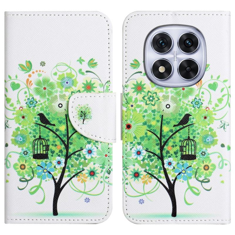 Lederhüllen Für Xiaomi Redmi Note 14 Pro Plus 5g Grüner Baum