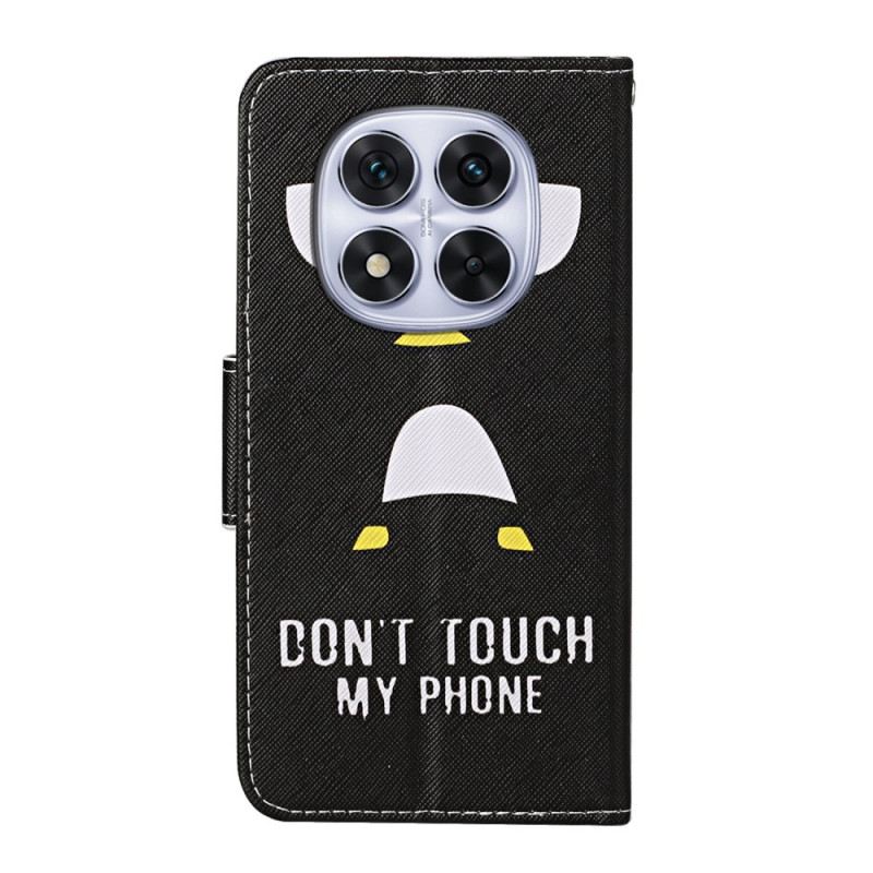 Lederhüllen Für Xiaomi Redmi Note 14 Pro Plus 5g Pinguinmuster