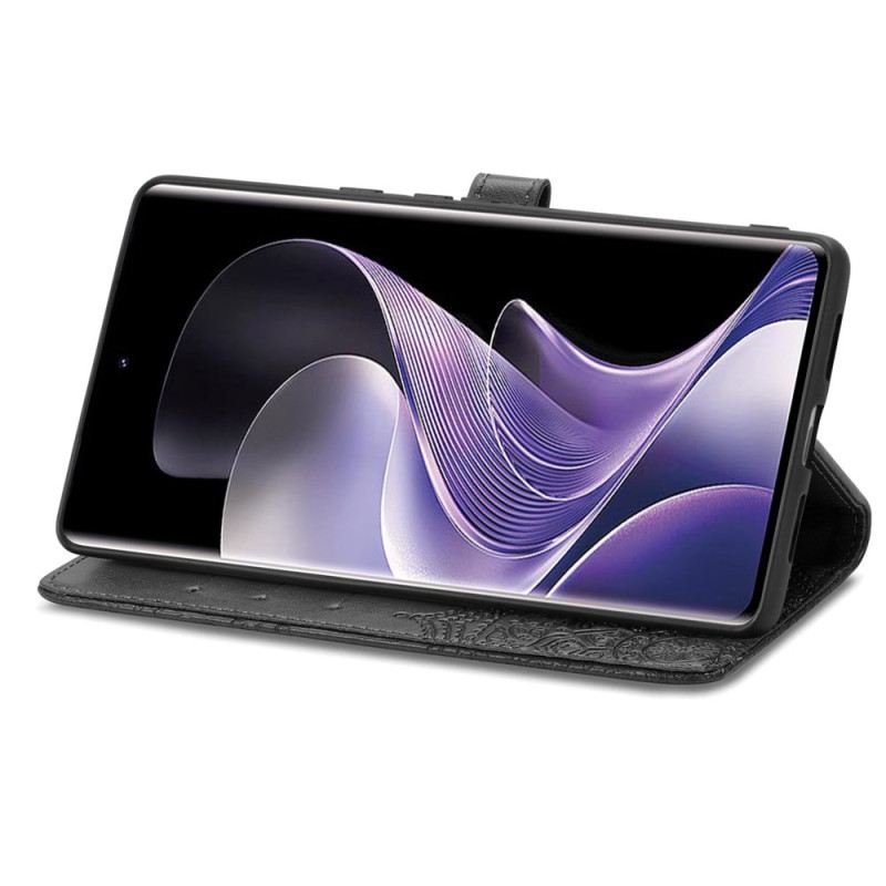 Lederhüllen Xiaomi Redmi Note 14 Pro Plus 5g Barock-mandala