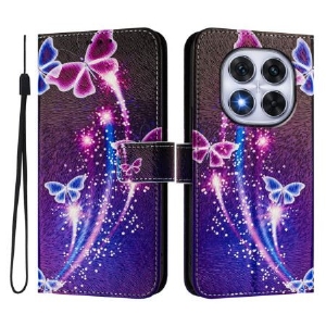 Lederhüllen Xiaomi Redmi Note 14 Pro Plus 5g Handyhülle Festliches Schmetterlingsmuster