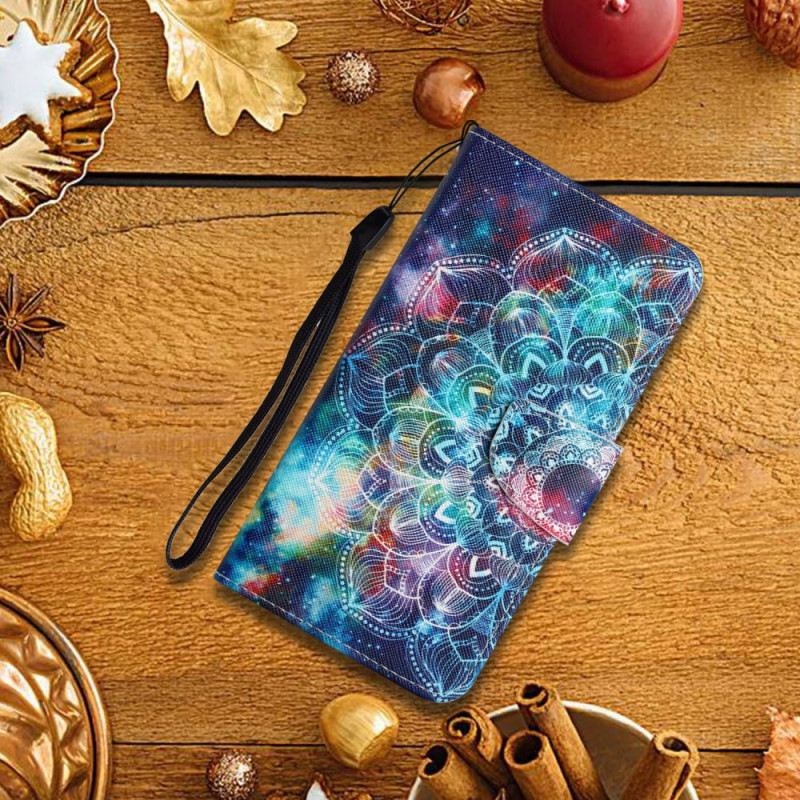 Lederhüllen Xiaomi Redmi Note 14 Pro Plus 5g Handyhülle Galaxie Mandala