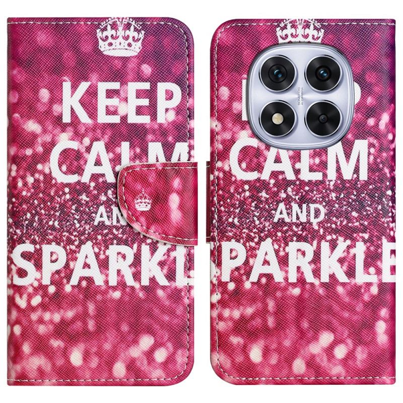 Lederhüllen Xiaomi Redmi Note 14 Pro Plus 5g Handyhülle Ruhe Bewahren