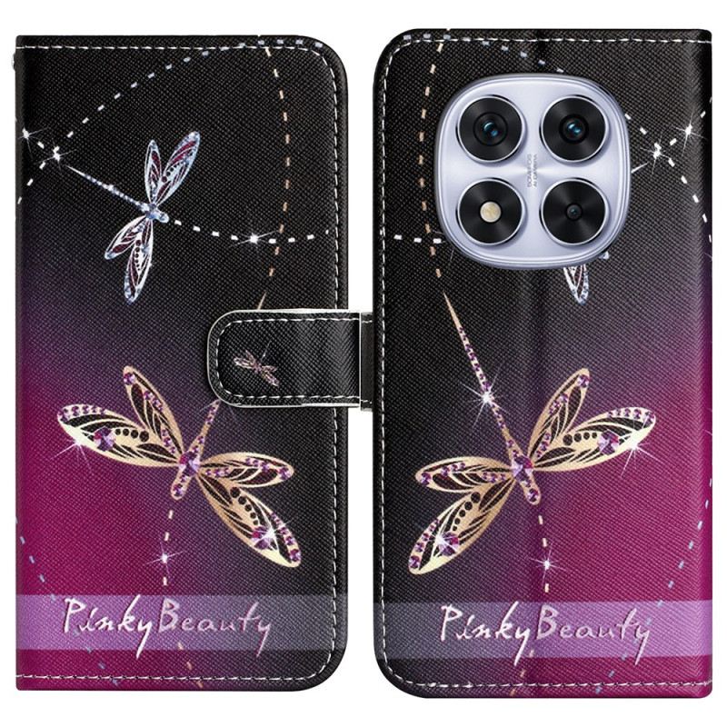 Lederhüllen Xiaomi Redmi Note 14 Pro Plus 5g Libellen