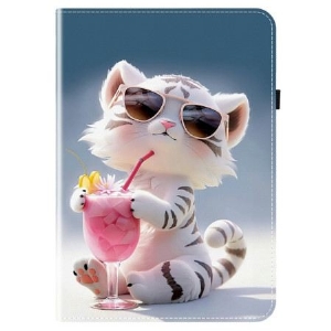 Case Für Samsung Galaxy Tab S10 Fe Plus Cartoon-tiger