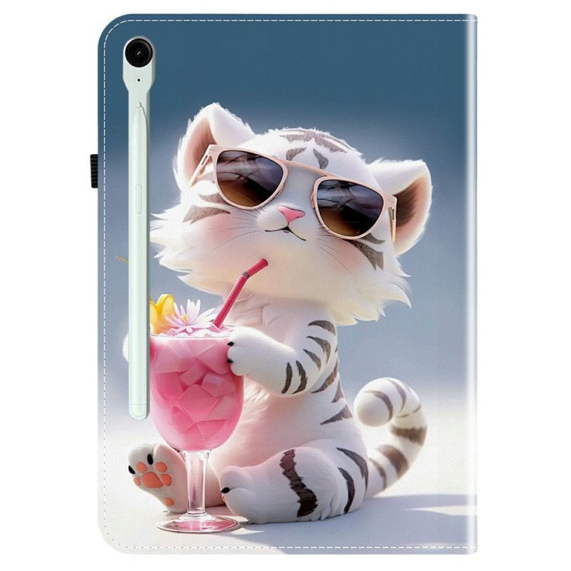 Case Für Samsung Galaxy Tab S10 Fe Plus Cartoon-tiger