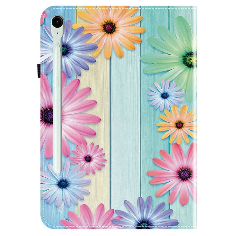 Case Samsung Galaxy Tab S10 Fe Plus Bunte Sonnenblumen