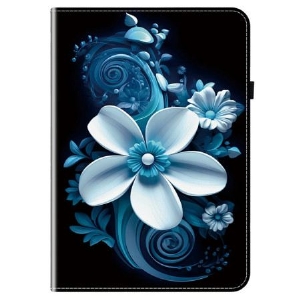 Case Samsung Galaxy Tab S10 Fe Plus Handyhülle Schwarze Orchidee