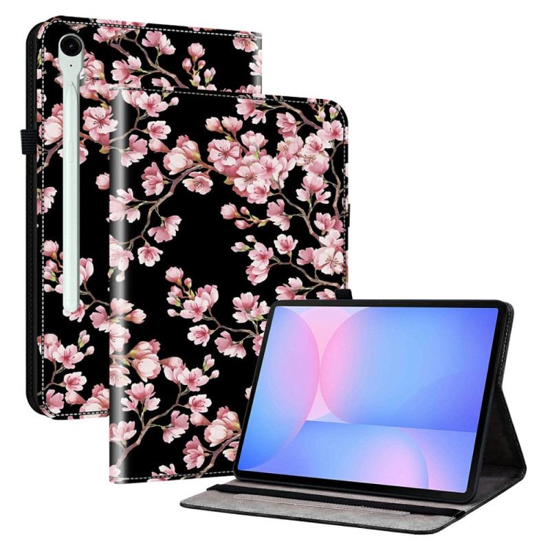 Case Samsung Galaxy Tab S10 Fe Plus Pflaumenblüten