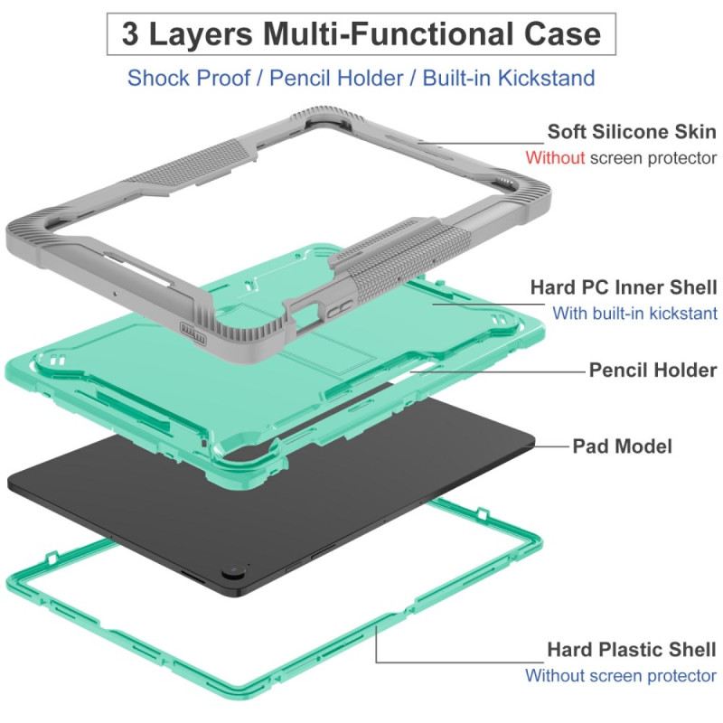 Hülle Für Samsung Galaxy Tab S10 Fe Plus Faltbarer Ständer