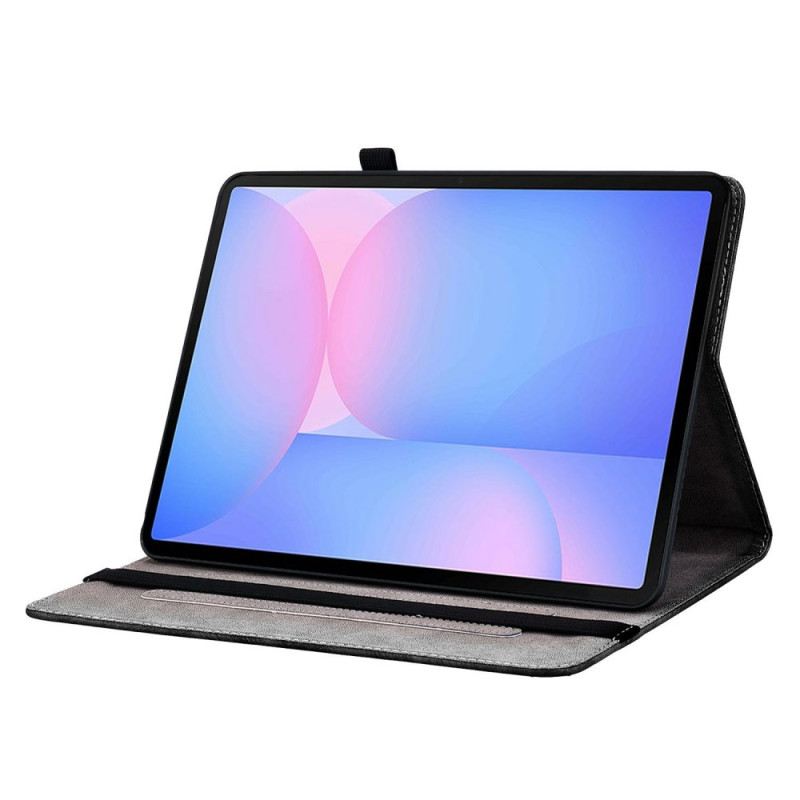 Hülle Samsung Galaxy Tab S10 Fe Plus Goldene Rosen