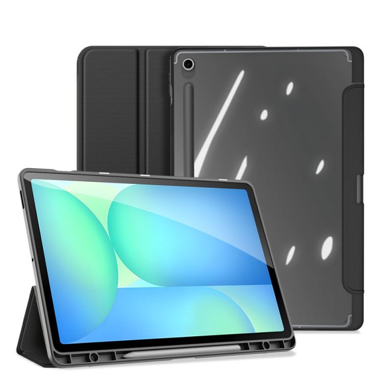 Samsung Galaxy Tab S10 Fe Plus Dreiteilige Transparente Rückseite