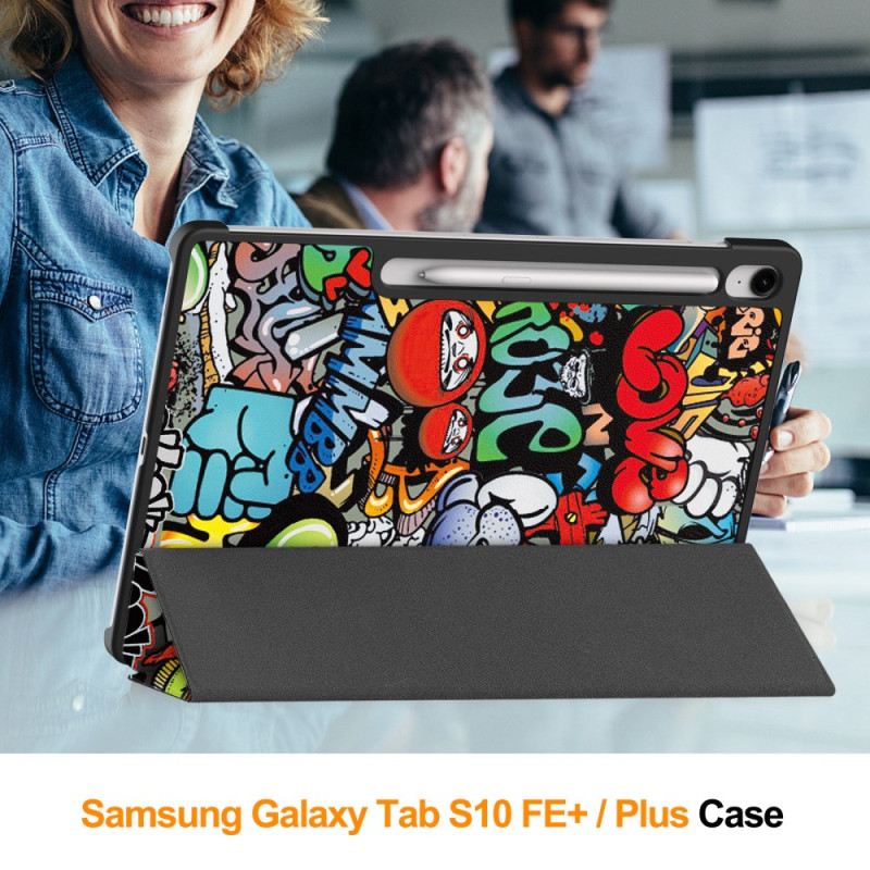Samsung Galaxy Tab S10 Fe Plus Graffiti-muster