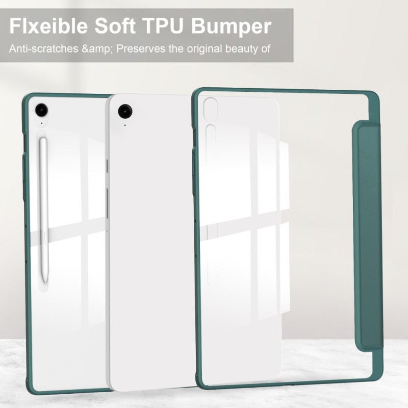 Samsung Galaxy Tab S10 Fe Plus Transparentes Hybridmuster