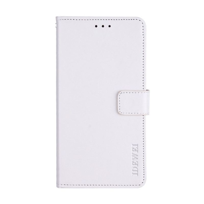 Flip Case Für Motorola Moto G50 Flip Case Idewei Folio Lederoptik