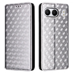 Flip Case Für Oneplus Nord 4 Rautenmuster