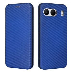 Flip Case Oneplus Nord 4 Handyhülle Carbon Faser
