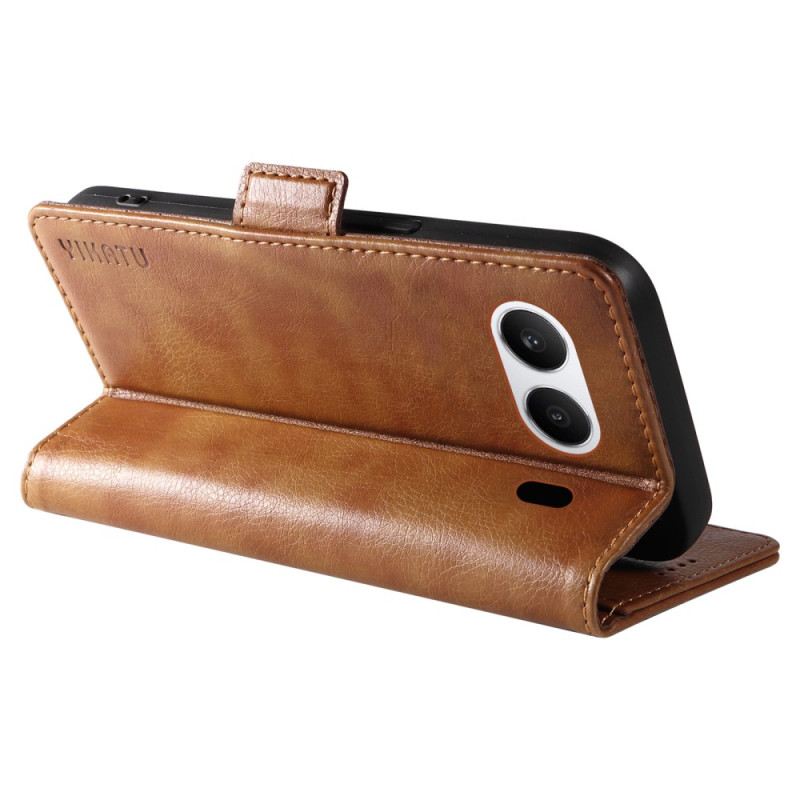 Flip Case Oneplus Nord 4 Handyhülle Yikatu Litschi-kunstleder