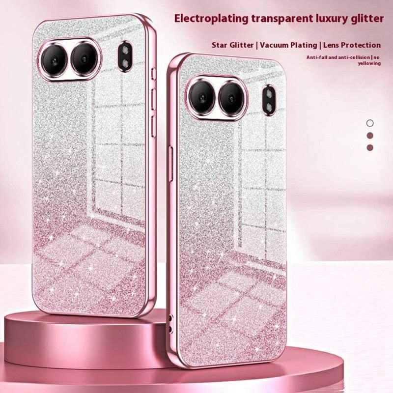 Hülle Oneplus Nord 4 Handyhülle Glitzerverlauf