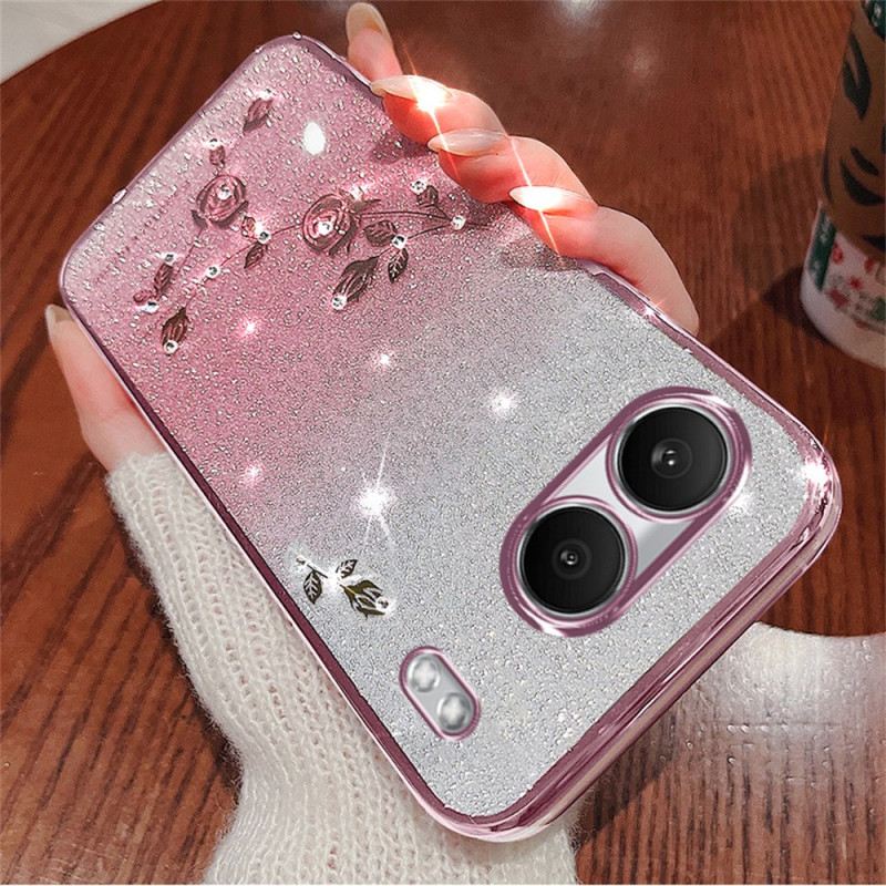 Hülle Oneplus Nord 4 Pailletten Und Strasssteine Von Kadem