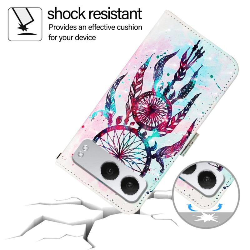 Lederhüllen Für Oneplus Nord 4 Aquarell-traumfänger