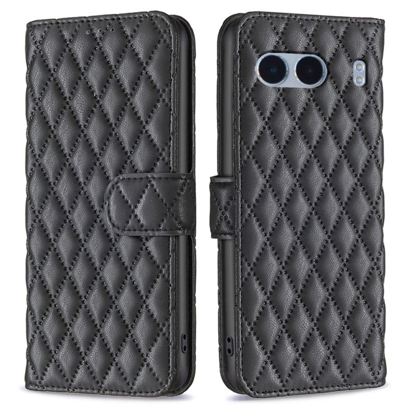 Lederhüllen Für Oneplus Nord 4 Gesteppt Binfen Color