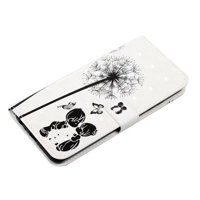 Lederhüllen Oneplus Nord 4 3d-löwenzahnliebe