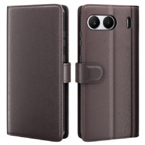 Lederhüllen Oneplus Nord 4 Echtleder