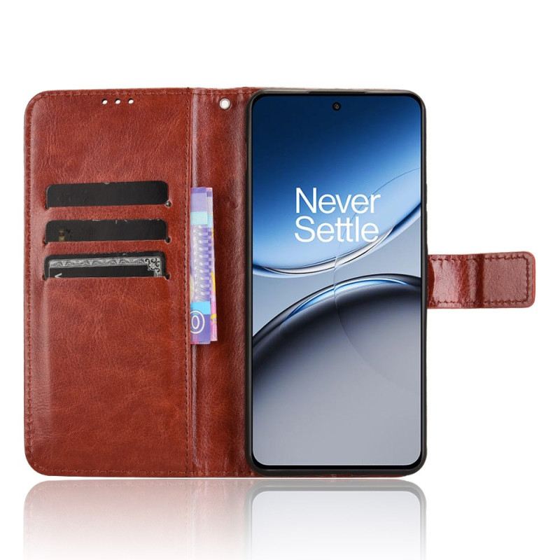 Lederhüllen Oneplus Nord 4 Handyhülle Auffälliges Kunstleder