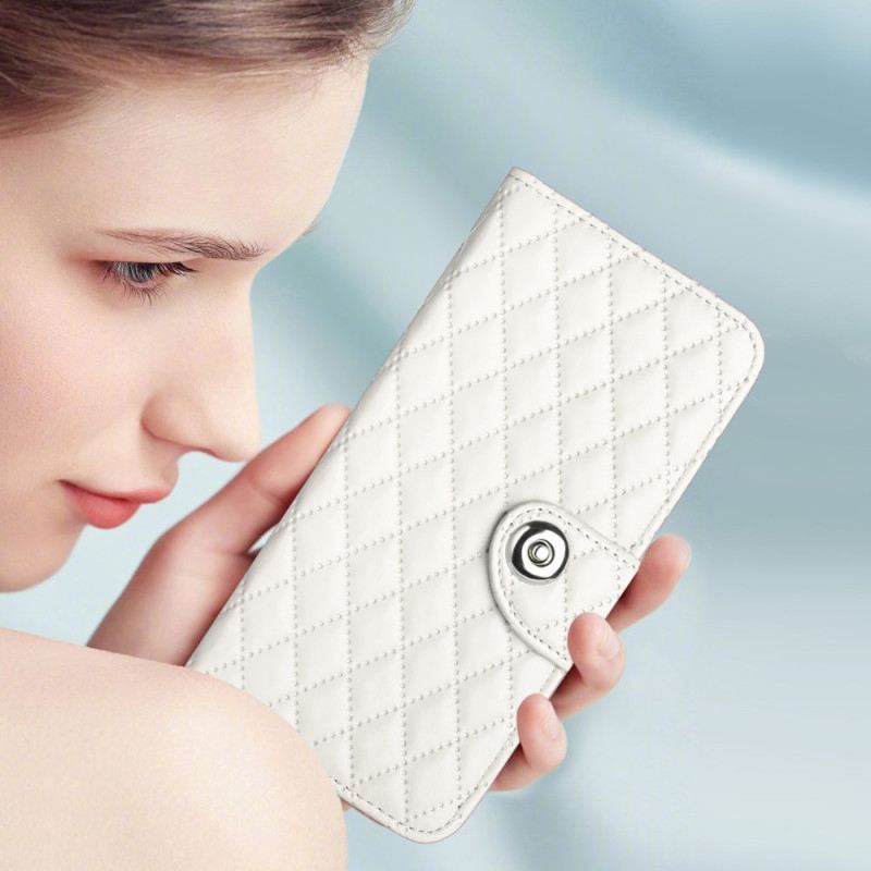 Lederhüllen Oneplus Nord 4 Handyhülle Gesteppt 7 Kartenfächer