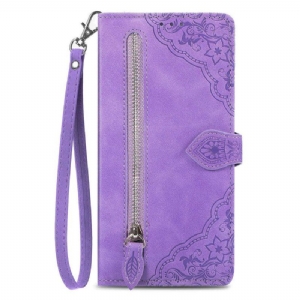 Flip Case Für Xiaomi 12T / 12T Pro Blumen-fronttasche