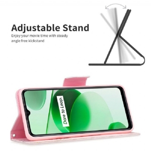 Lederhüllen Für Realme GT Neo 3 Anti-Sturz Giraffe Mit Brille