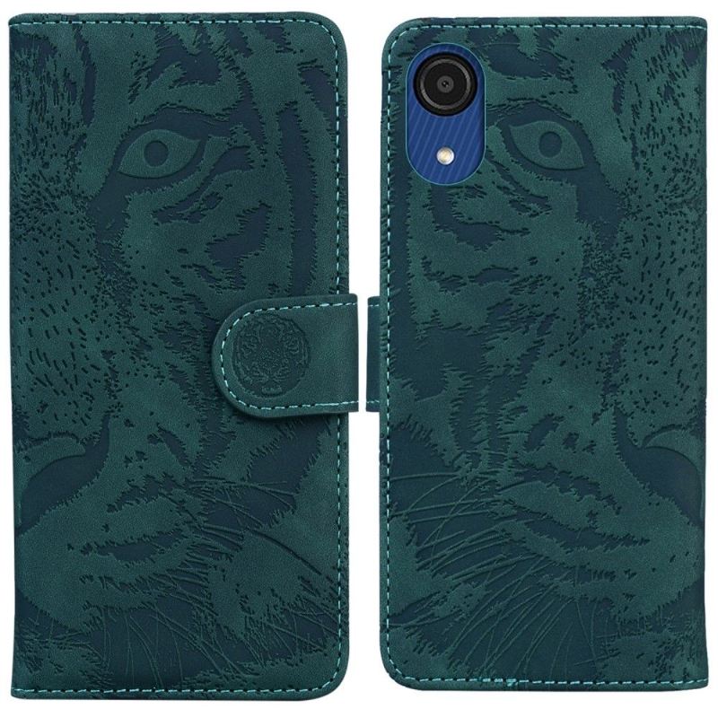Case Für Samsung Galaxy A03 Core Geprägter Tiger