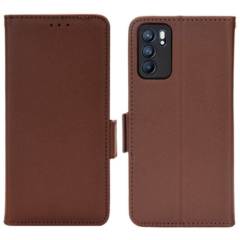 Flip Case Für Oppo Reno 6 5G Flip Case Klappe Doppelt. Neue Farben