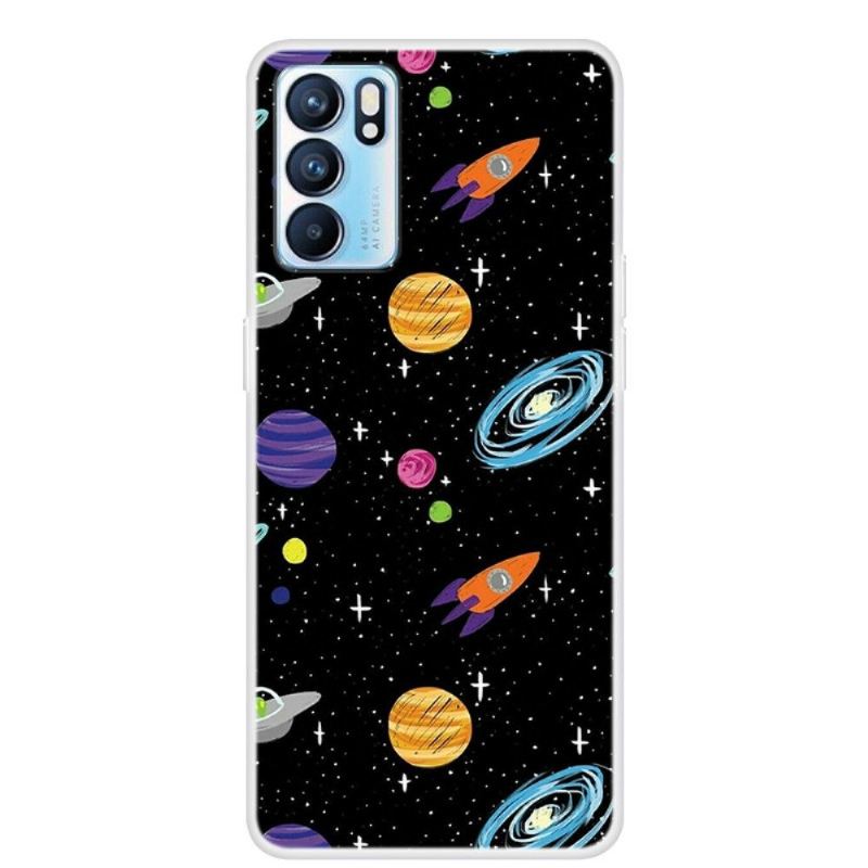 Handyhülle Für Oppo Reno 6 5G Schutzhülle Illustrationsraum