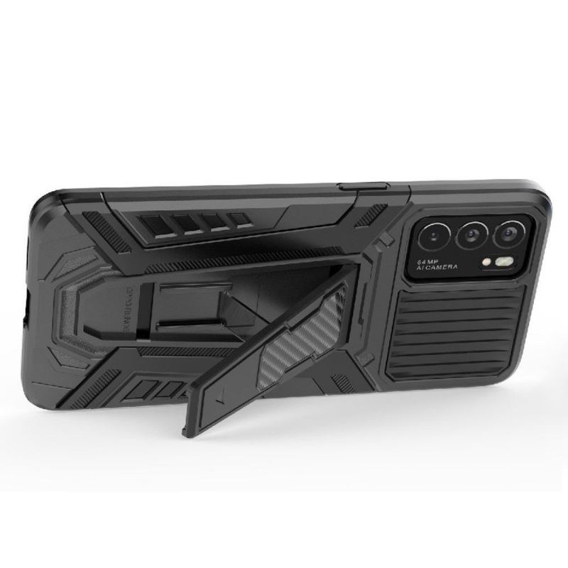 Hülle Für Oppo Reno 6 5G Heavy Duty Mit Seitenständer