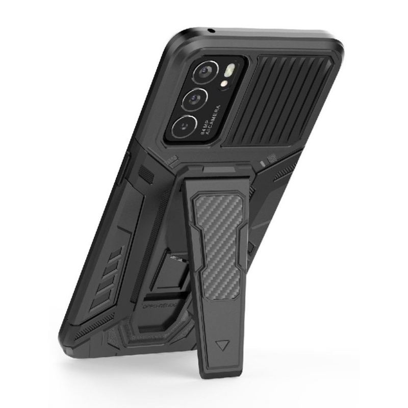 Hülle Für Oppo Reno 6 5G Heavy Duty Mit Seitenständer