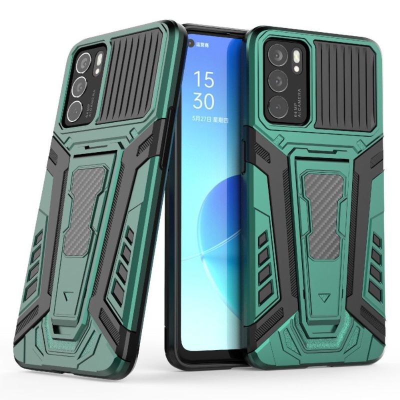 Hülle Für Oppo Reno 6 5G Heavy Duty Mit Seitenständer