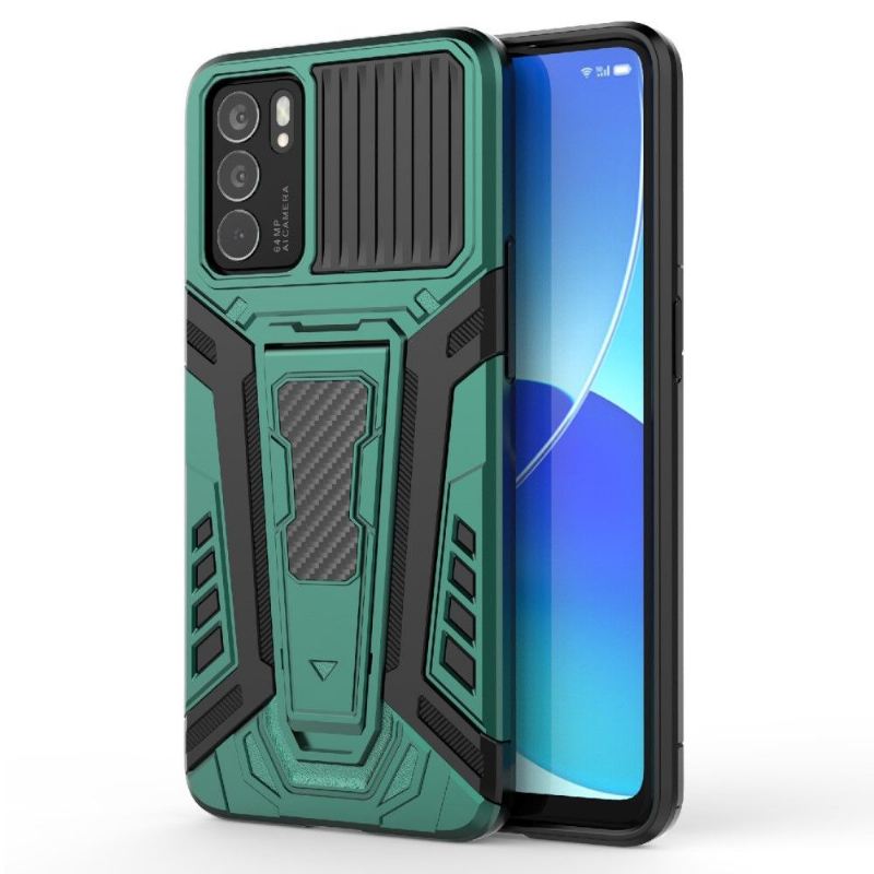 Hülle Für Oppo Reno 6 5G Heavy Duty Mit Seitenständer